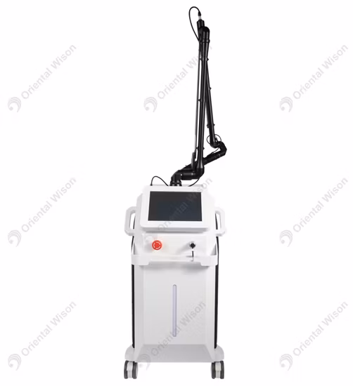 Pikosekunden-Vertikal-Picosur-Laser für Pigmente. Schneller, effektiver Laser zur Tattoo-Fleckenentfernung mit Schulungsvideo für den Salon