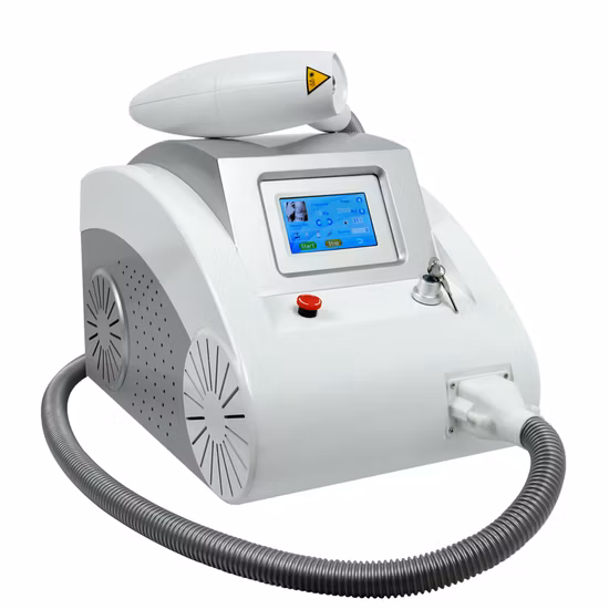 Tragbares ND-YAG-Laser-Tattooentfernungsgerät für den Salon-/Heimgebrauch