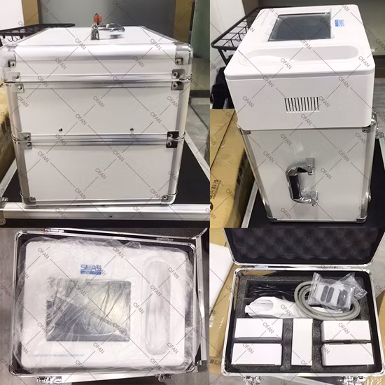 2 in 1 Tragbares Hifu Face Lift Körperschlankheitsgerät Andere Schönheitsgeräte Hochintensive fokussierte Ultraschall-Hautstraffungsmaschine